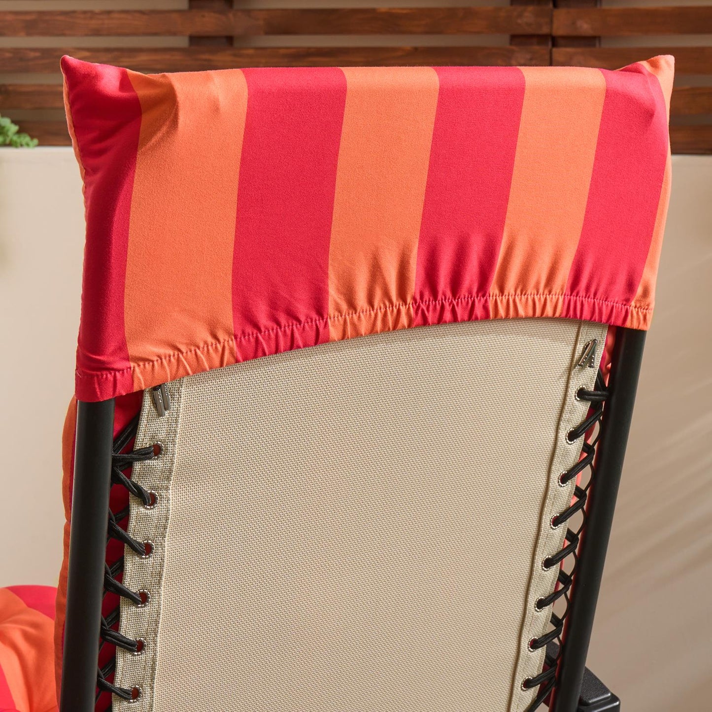 OHS Printed Gravity Chair Seat Cushion Water Resistant Filled Garden Pad