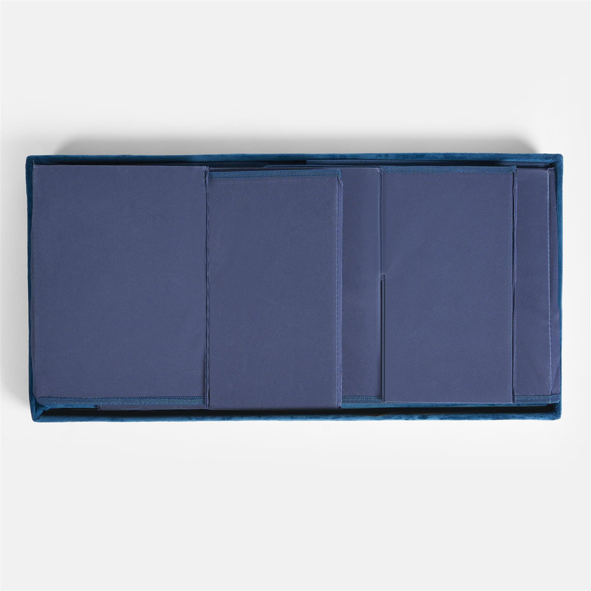 Storage Cube Unit 6 Draw Ottoman Space Saving Velvet Chest Shoe Boucle Organiser