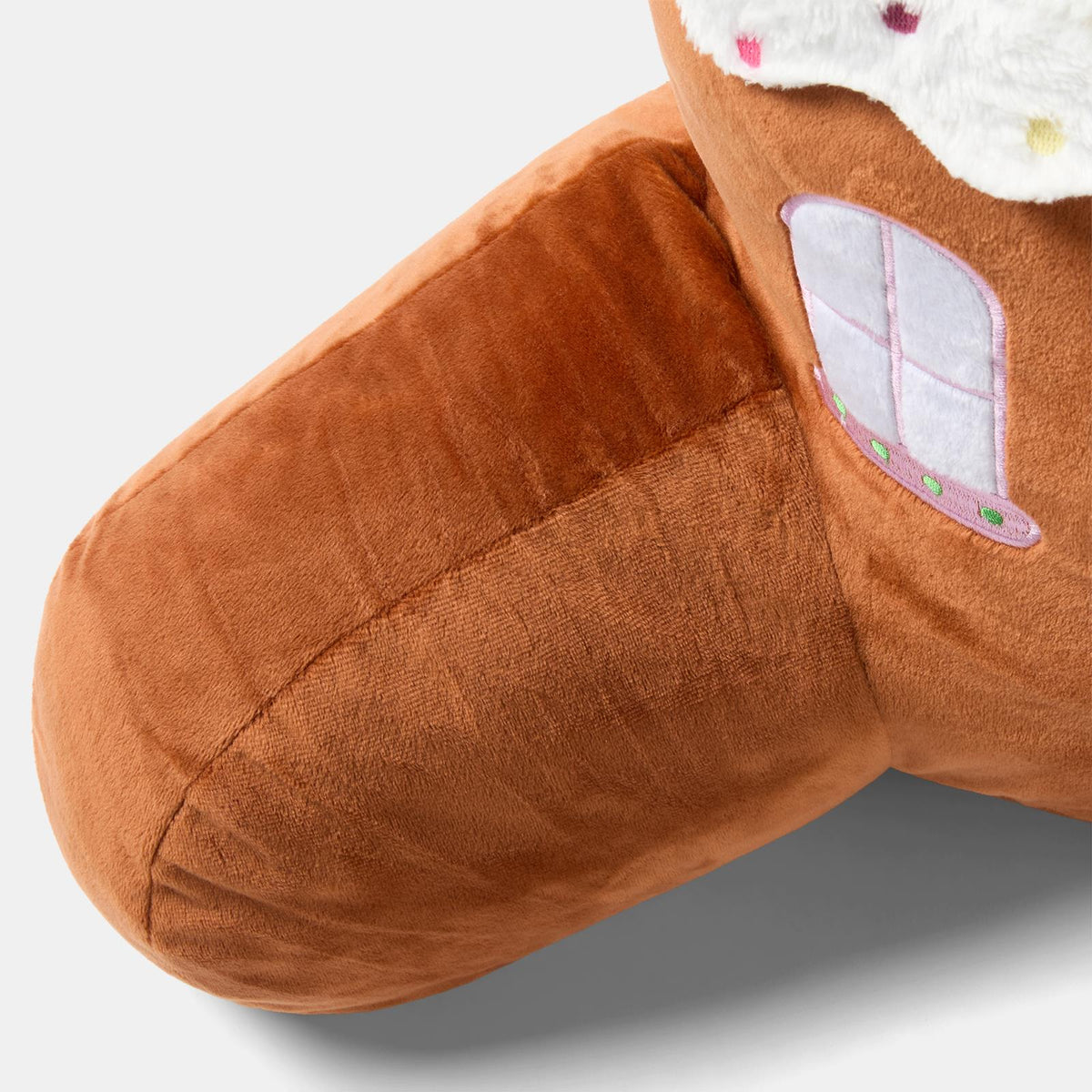 OHS Character Cuddle Cushion Soft Fleece Reading Pillow with Arms Bed Chair