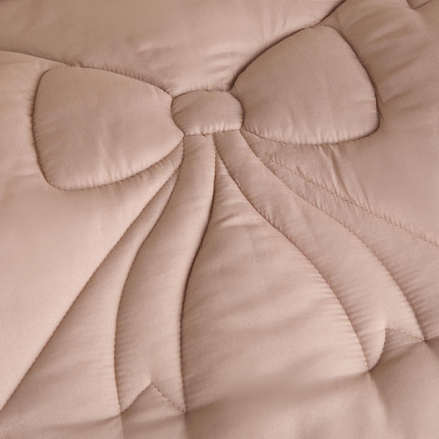 OHS Bow Lattice Coverless 7.5 TOG Duvet Bedding Set with Pillowcase