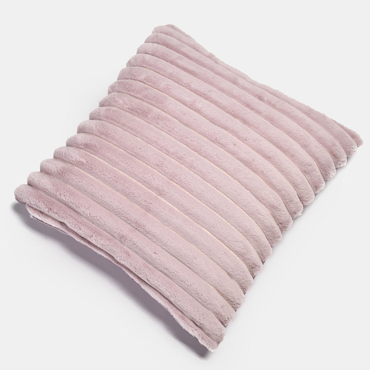OHS Thick Rib Cushion Covers Faux Fur Soft Fleece Square Pillowcases Home Decor