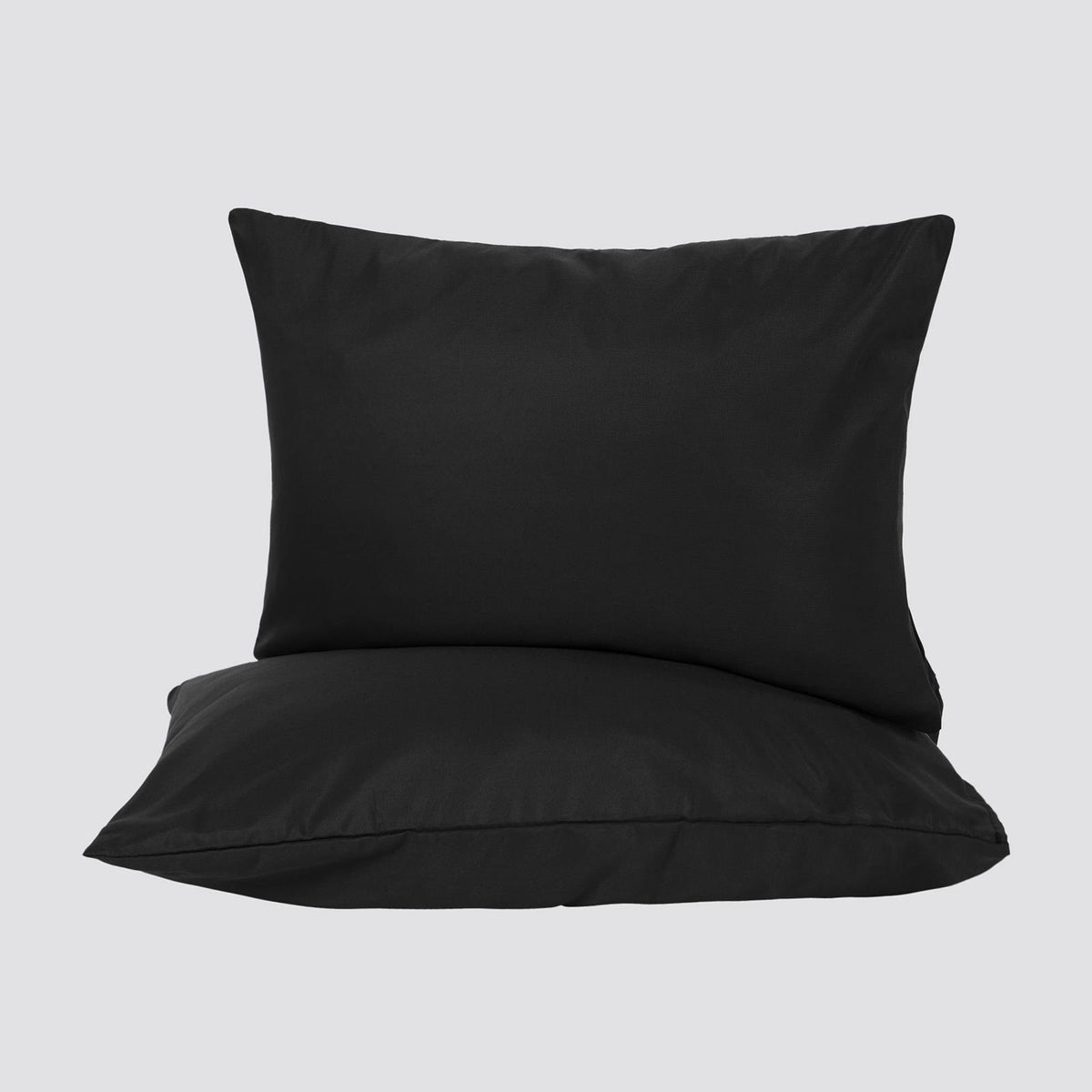 OHS Microfibre Housewife Pillowcases Set 2 Pack Wrinkle Resistant Pillow Covers