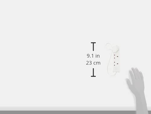 STATUS 6 Socket Extension Lead, 2m Multi-Plug Power Strip for Home, Office or Gaming Set-ups, White (S6W2MS12)