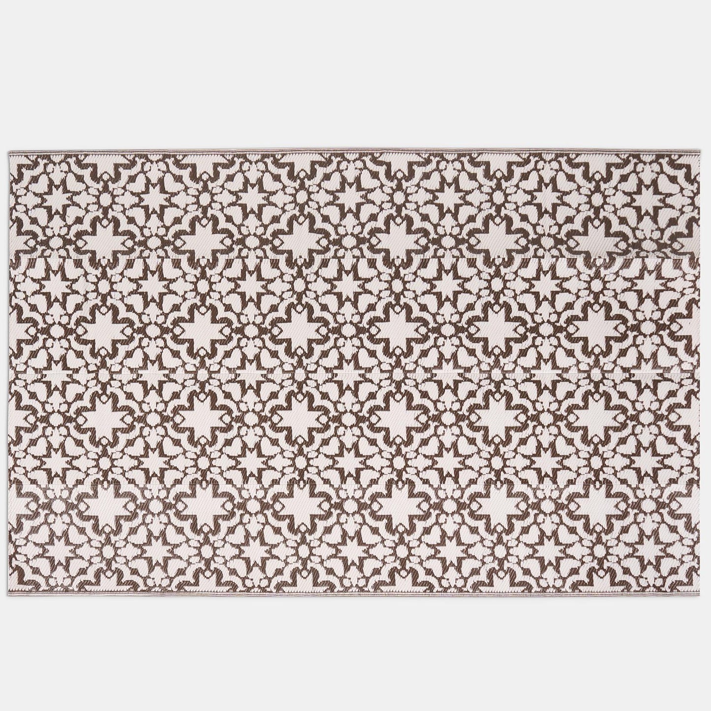 OHS Tiles Print Garden Rug Outdoor Waterproof Area Mat Patio Decor