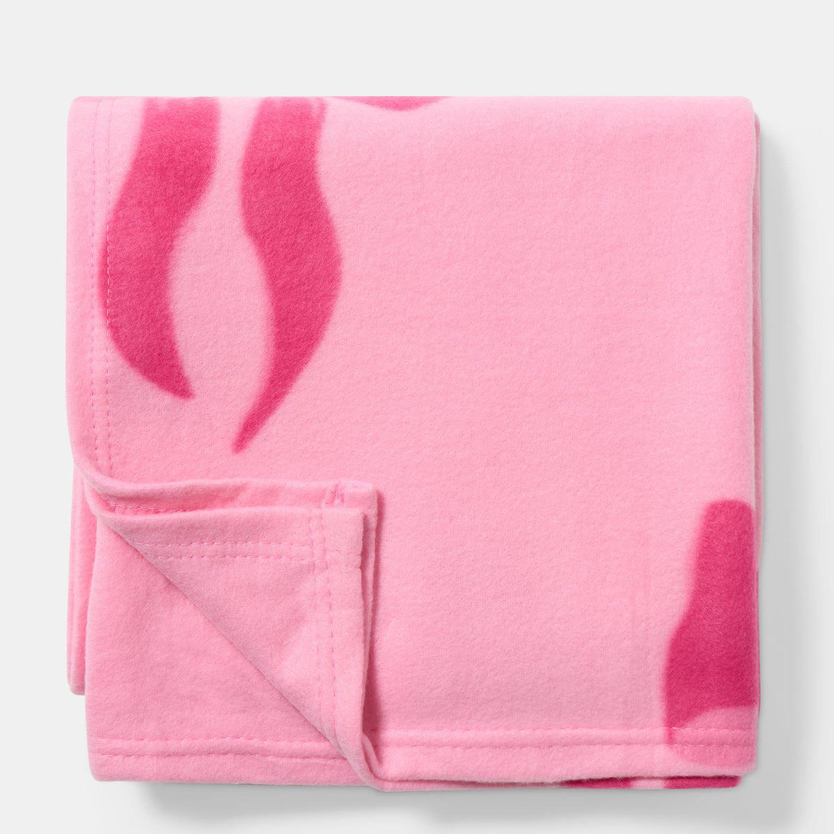 OHS Bows Throw Blanket Soft Polar Fleece Winter Thermal Bedspread Home Decor