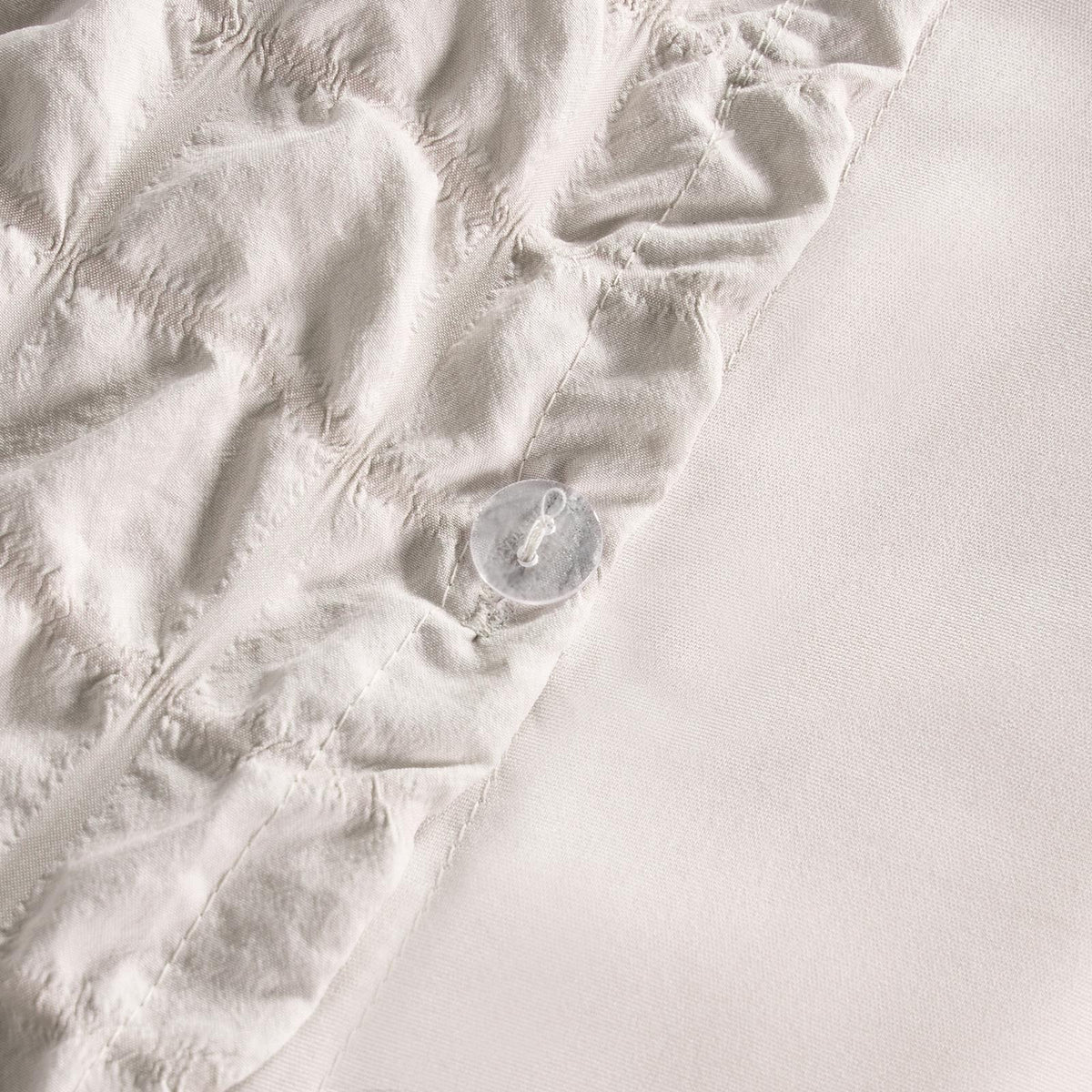 Luxury Seersucker Duvet Cover Set Geo Pillowcase Quilt Bedding Double King Size