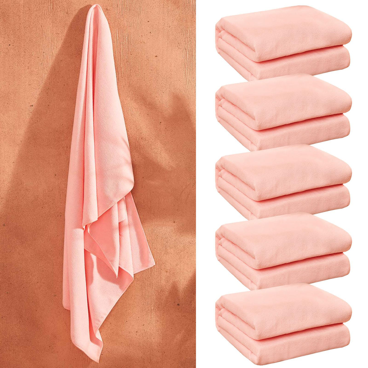 Brentfords Beach Towel Wholesale Large Microfiber Lightweight Quick Dry Bath Gym