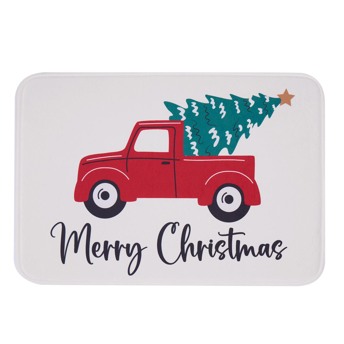 OHS Print Doormat Runner Xmas Festive Decorative Hallway Rug Kitchen Floor Mat