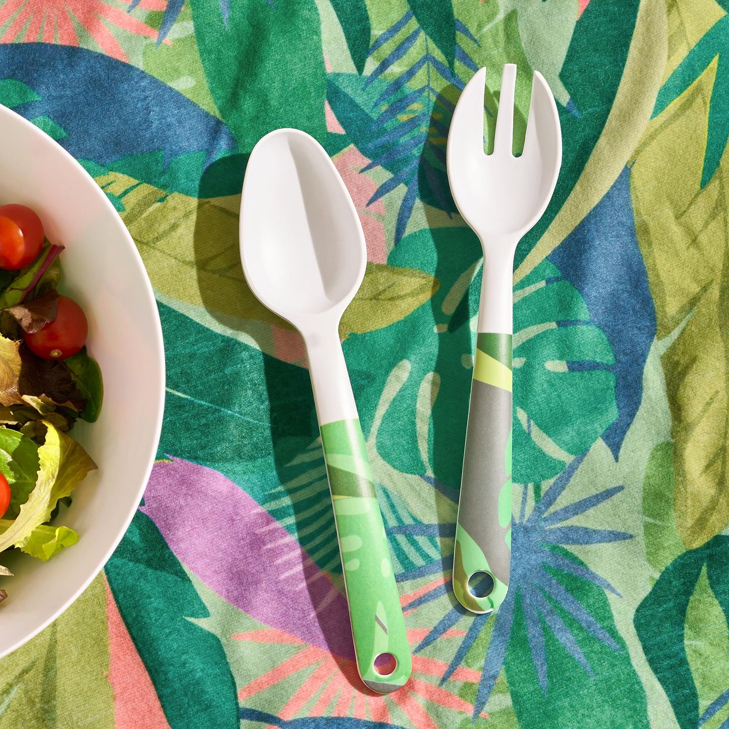 OHS Printed Picnicware Wine Cooler OR Picnic Blanket OR Bag Plates Bowls Glasses