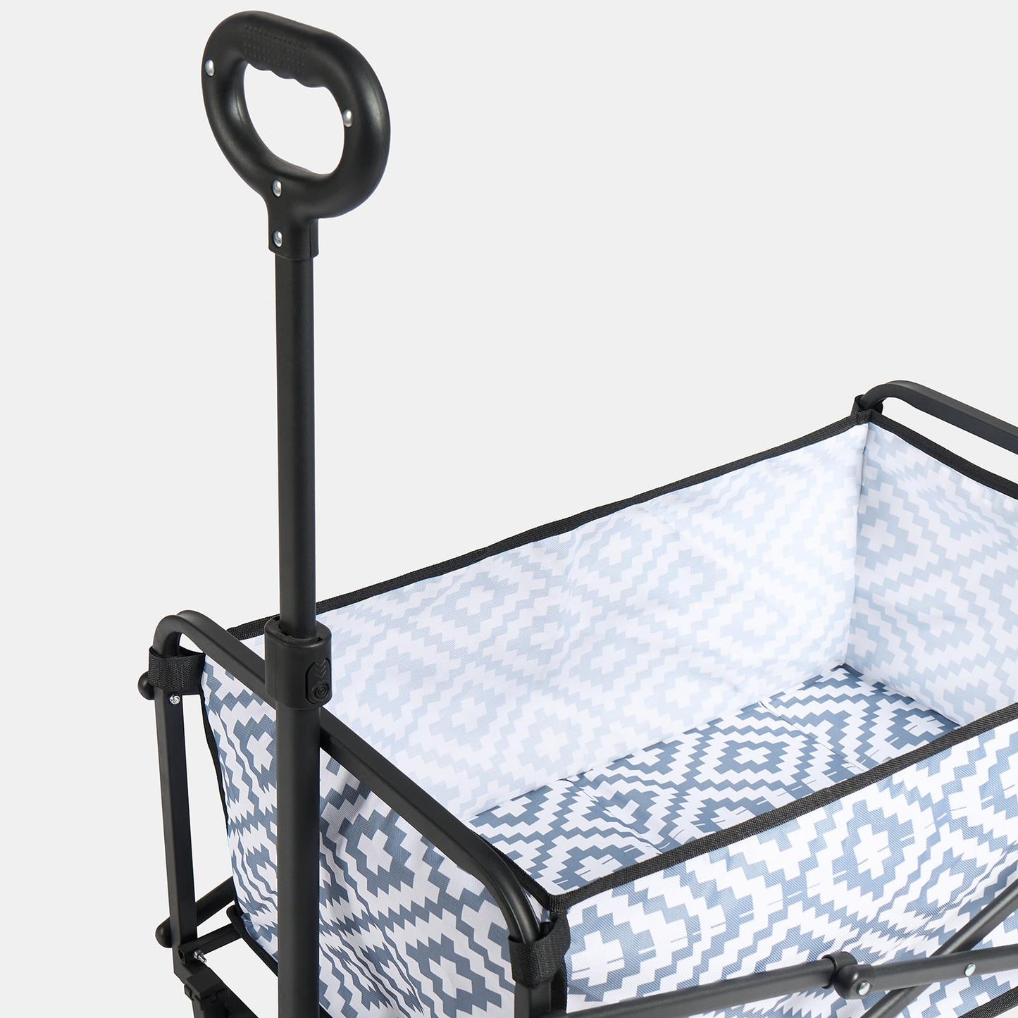 OHS Garden Folding Trolley Cart Outdoor Storage Camping Grocery Shopping