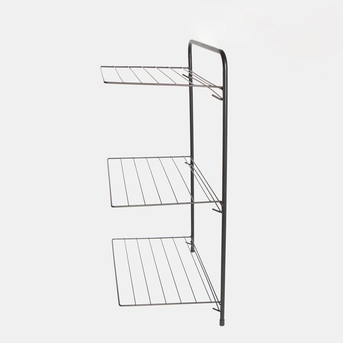 Over The Door Tiered Foldable Drying Rack Towel Storage Organiser Rail Hanger