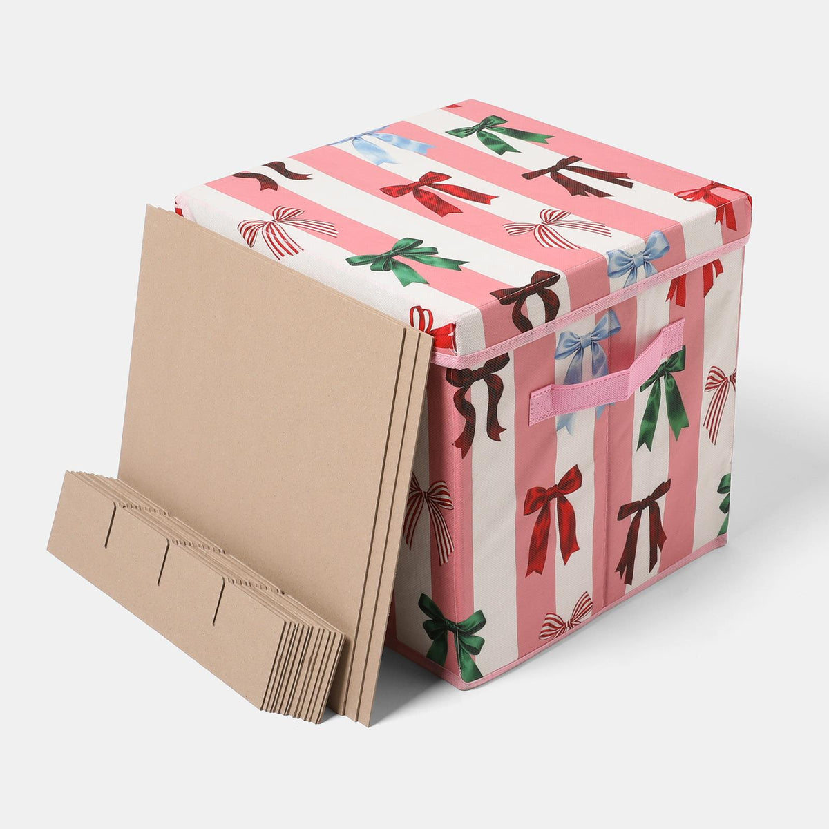 OHS Christmas Bauble Storage Box Festive Decoration Organiser Cube 64 Slots