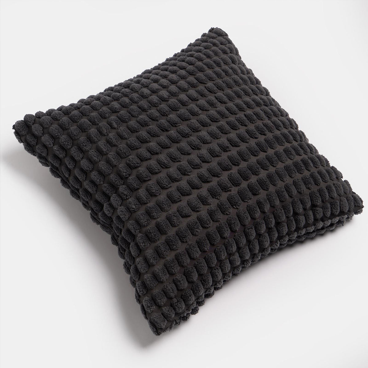 OHS Bobble Cushion Covers Soft Fleece Square Pillowcases Winter Home Decor