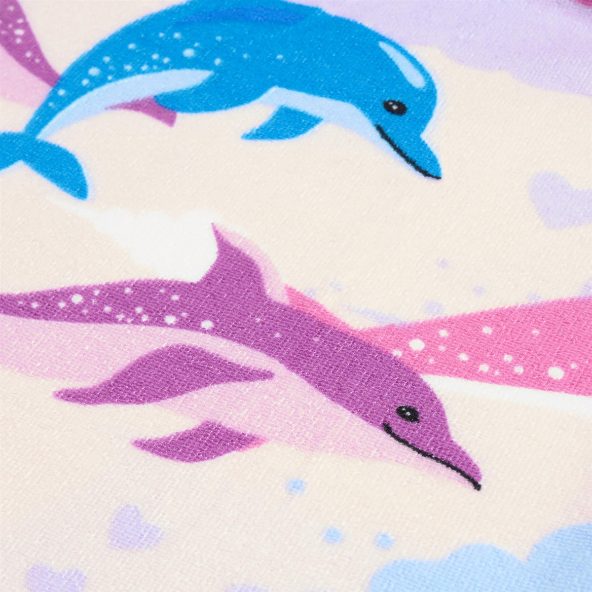 OHS Print Beach Towel Microfibre Quick Dry Bath Holiday Gym Travel Sport