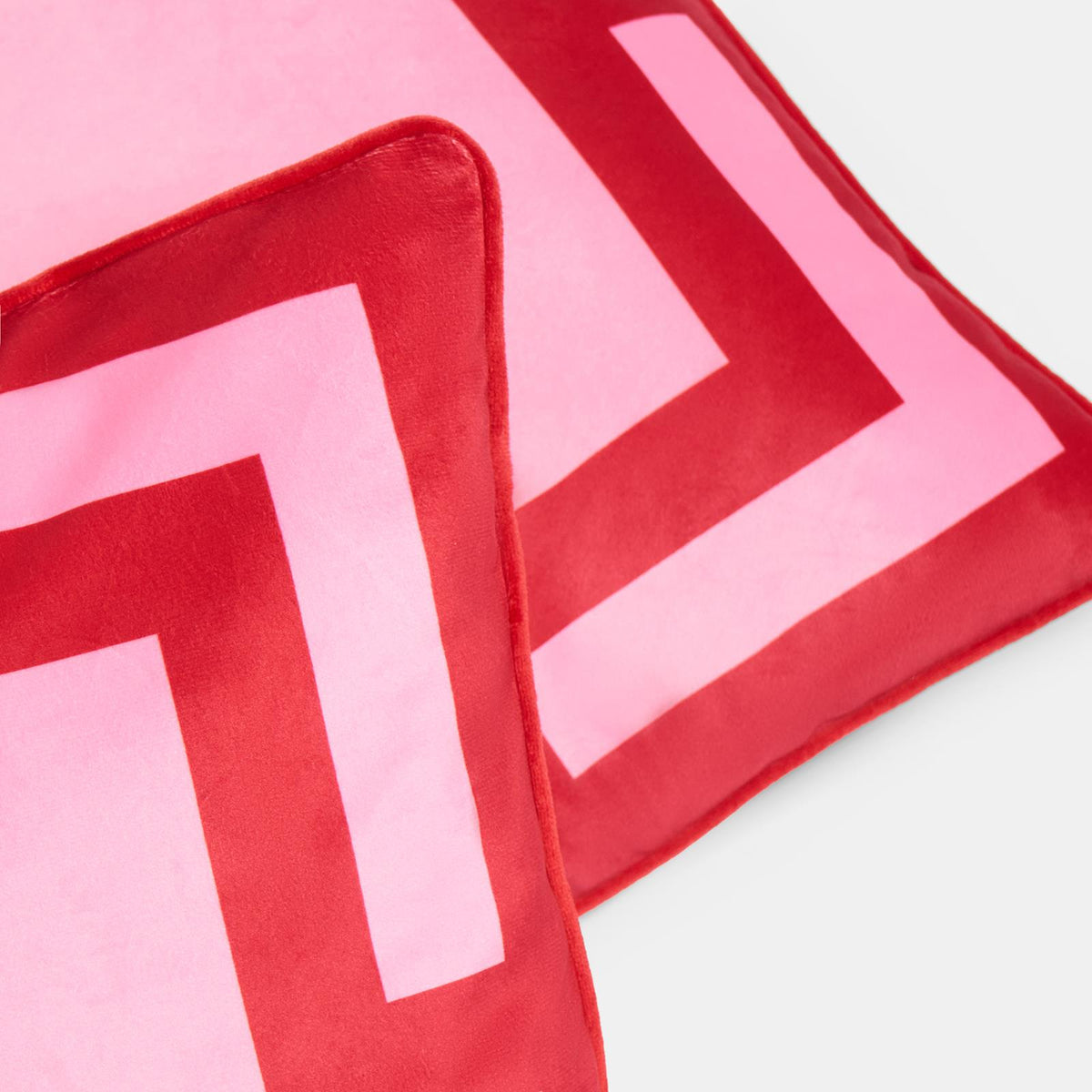 OHS Square Print Cushion Covers Matte Velvet Living Room Pillowcases Home Decor