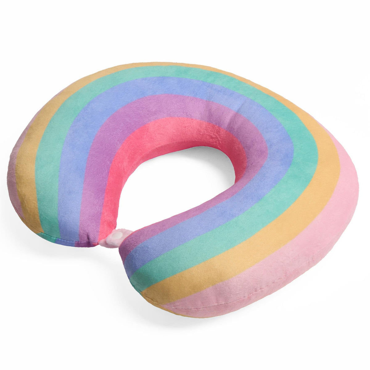 OHS Neck Pillow Travel Support U Shape Head Rest Car Plane Filled Plump Cushion