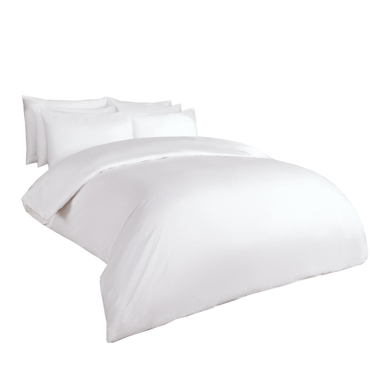 100% Cotton Duvet Cover 220 Thread Count Bedding Set Luxury Quilt Single Double