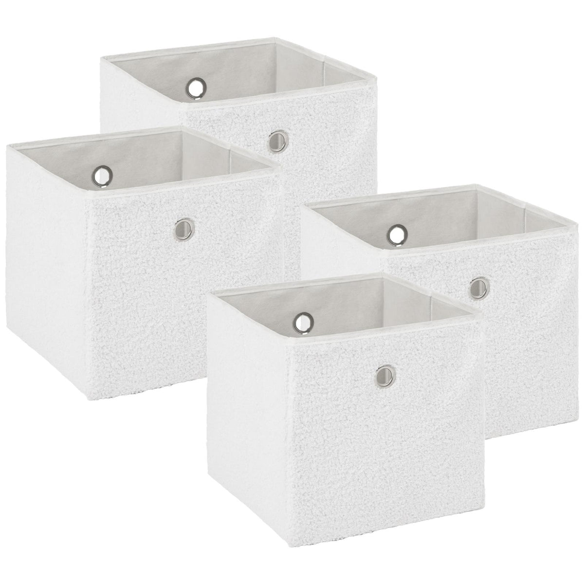 Pack of Storage Boxes 2 4 6 8 Pack Folding Space Saving Solution Toy Box Shelf