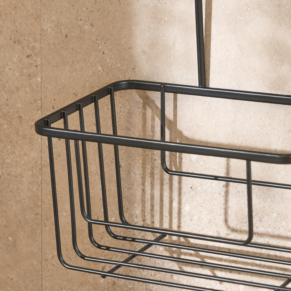 OHS Over-the-Door Shower Caddy Hanging Storage Organiser Rust Resistant Metal