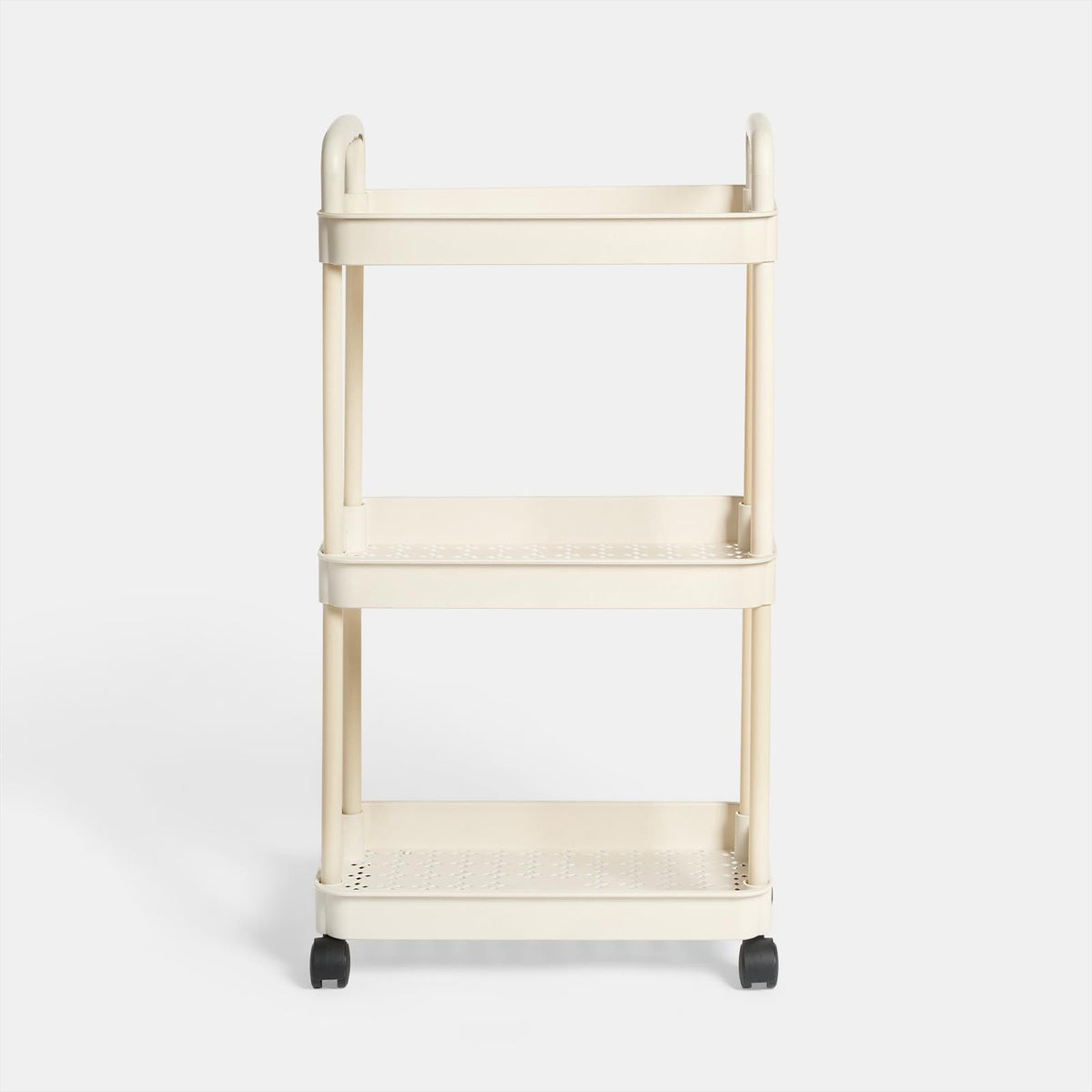 OHS Trolley Cart 3 Tier Roll Bathroom Storage Portable Kitchen Home Organiser