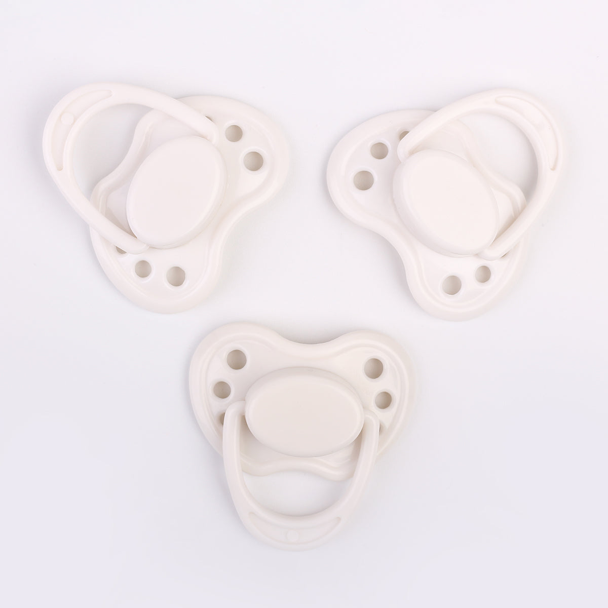 3PC Magnetic Dummy Pacifier for Reborn Baby Dolls DIY Supply Accessory Kids Gift