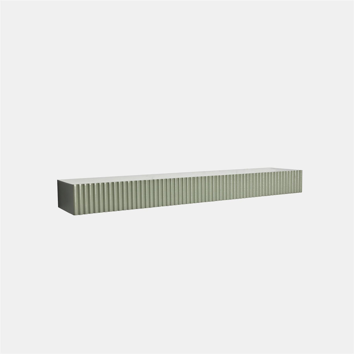 OHS Ribbed Floating Shelf Wall Storage Organiser Home Living Room Decor