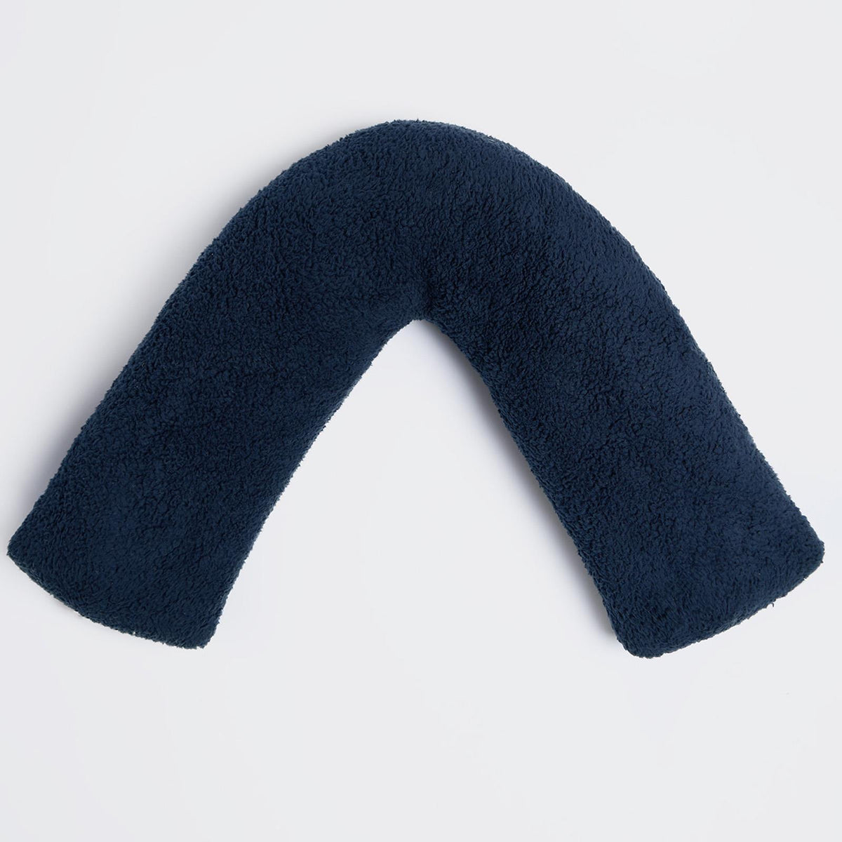 Teddy Fleece V Shaped Pillow Body Neck Support Pregnancy Orthopaedic Cushion