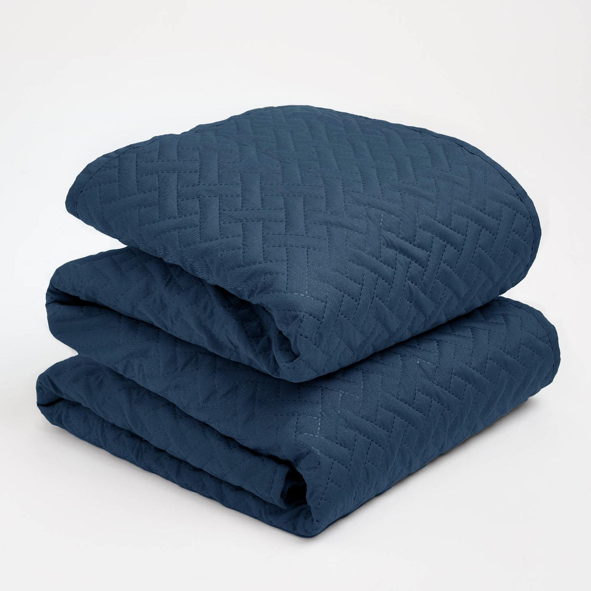 Brentfords Geo Quilted Bedspread Blanket Pinsonic Throw Large Sofa Bed Comforter