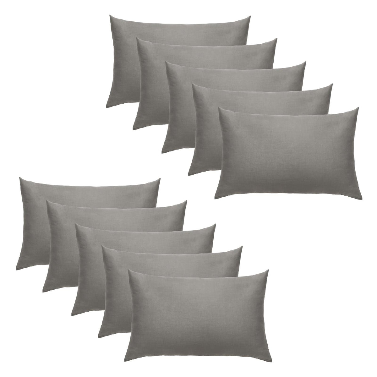 OHS Multi-Pack Soft Cotton Hotel Style Housewife Oxford Edge Pillowcase Set