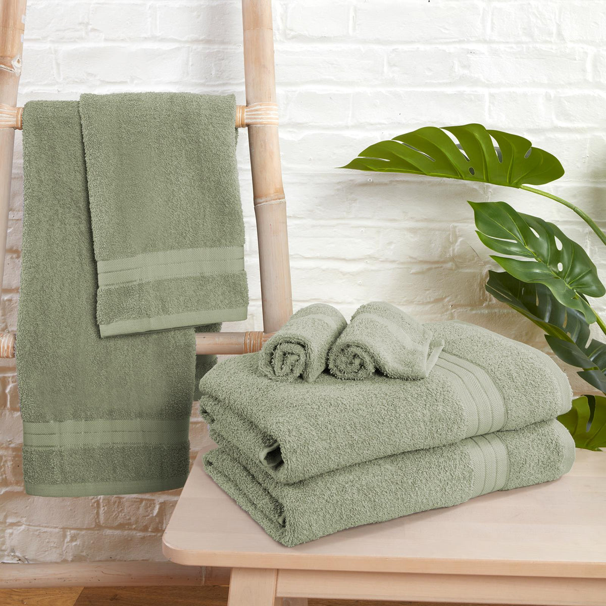 Luxury 100% Cotton Face Hand Bath Sheet Super Soft Absorbent Cloth Swim Towel