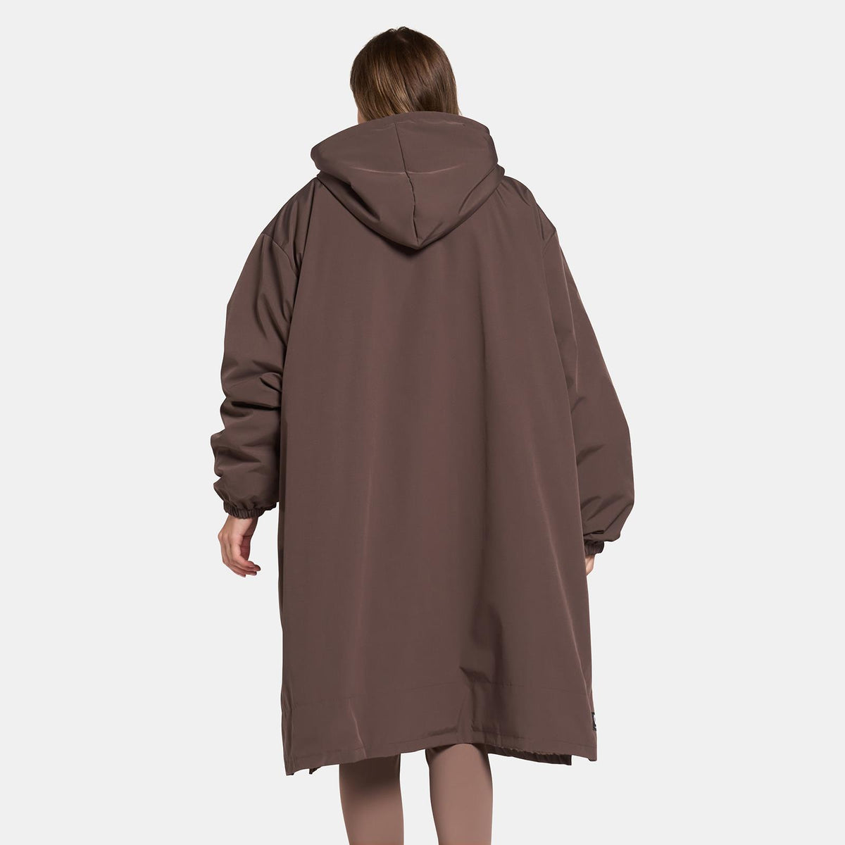 OHS Drying Changing Robe Sherpa Lined Water Resistant Oversize Coat Adults Kids