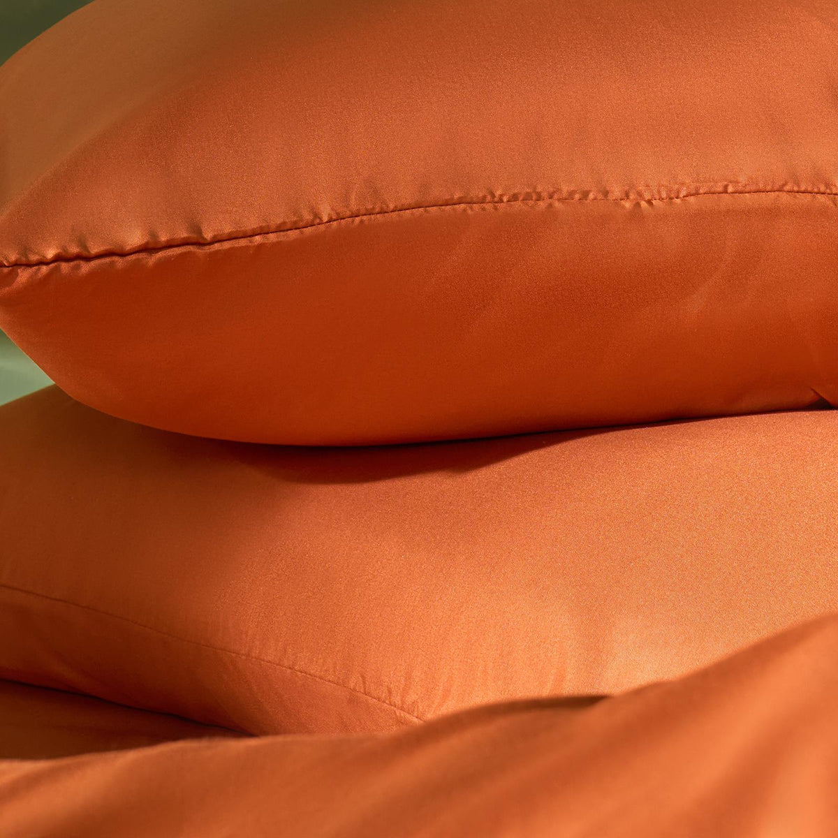 OHS Microfibre Housewife Pillowcases Set 2 Pack Wrinkle Resistant Pillow Covers