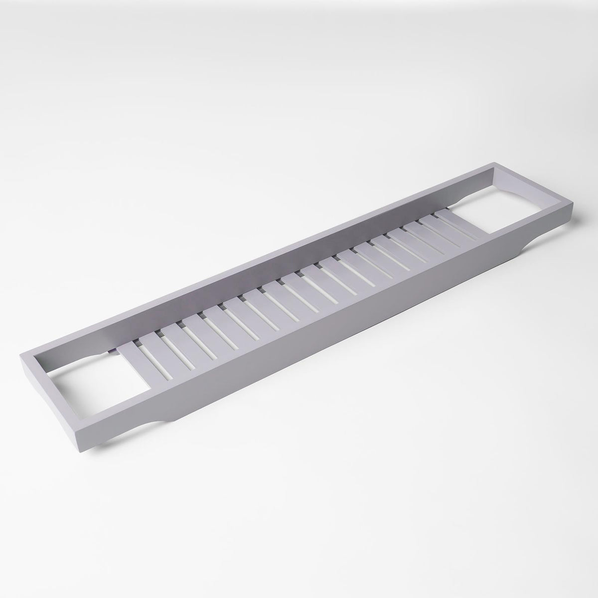 OHS Bamboo Bath Tub Rack Storage Bathroom Caddy Shelf Tray Soap Holder Tidy Unit