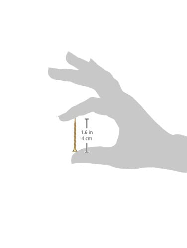 ForgeFix Multi-Purpose Single Thread Screws | 3.5 x 40mm | Zinc | Box 200