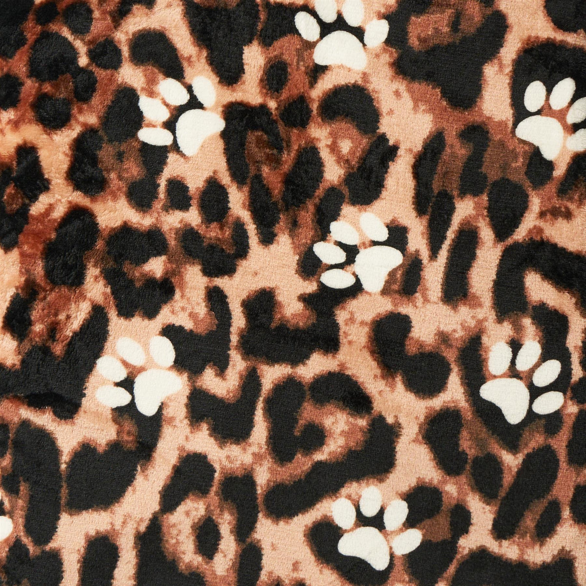 OHS Paw Pet Blanket Reversible Sherpa Fleece Dog Cats Thermal Calming Throw