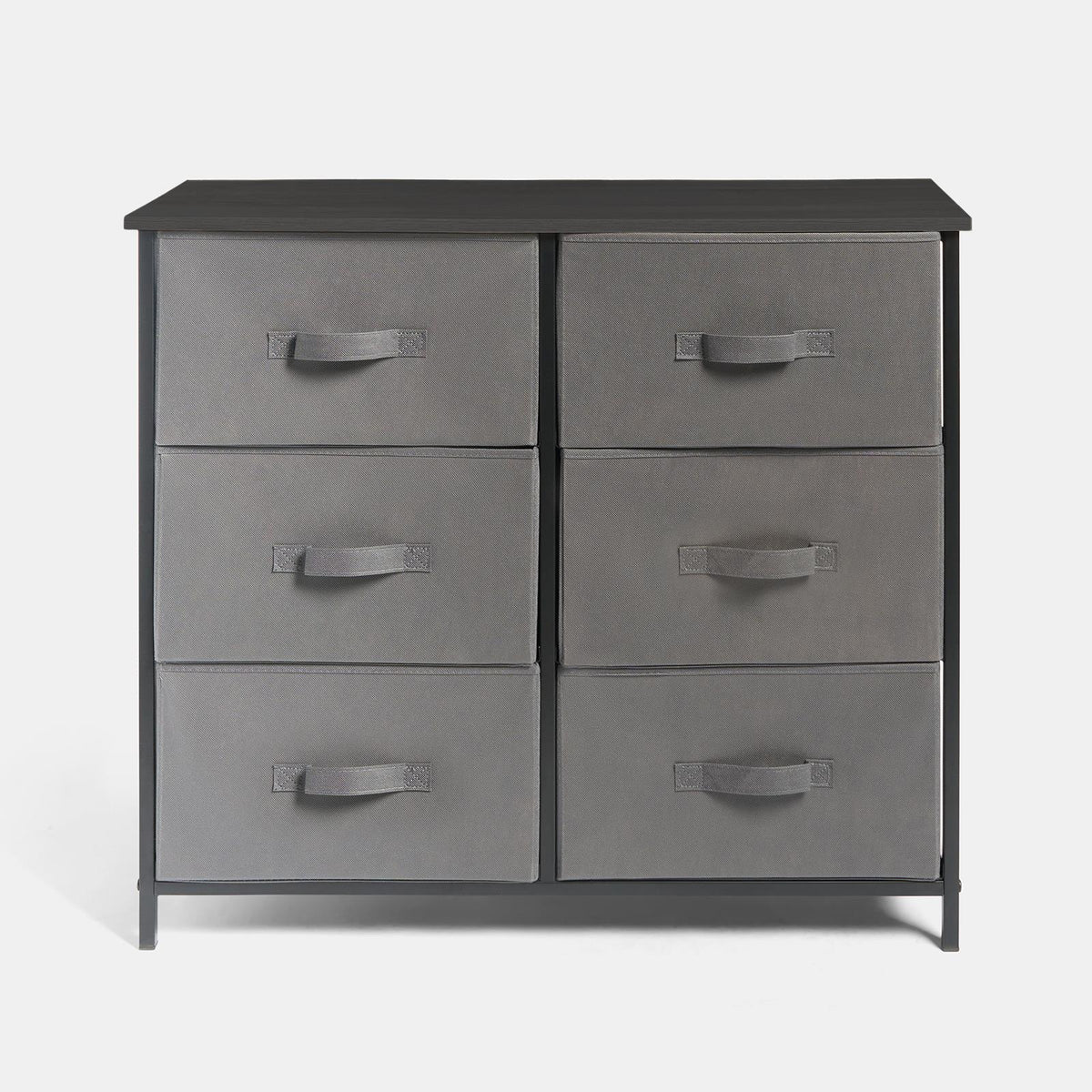 OHS Fabric Cabinet Bedside 2/3/4/5/6 Drawers Storage Unit Clothes Home Organiser