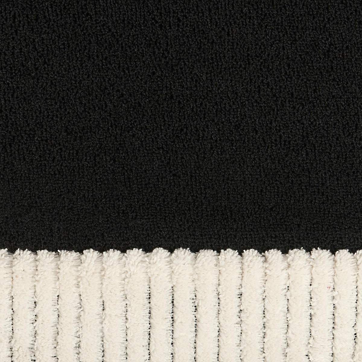 OHS Contrast Border Rug Non Slip Tufted Hallway Runner Floor Carpet