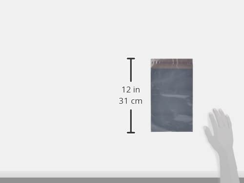 Triplast 6 x 9-Inch Plastic Mailing Postal Bag - Grey (Pack of 100)