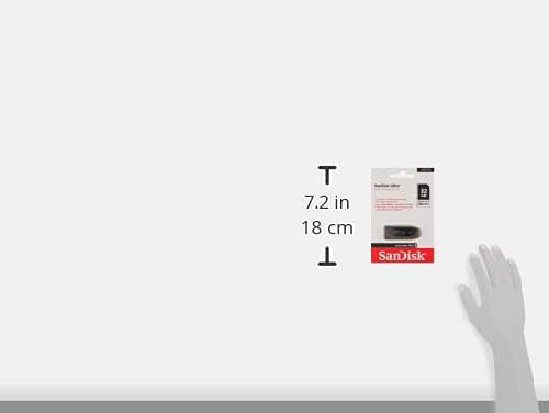 SANDISK Ultra 256GB, USB-A Flash Drive, Up to 100MB/s Read Speeds