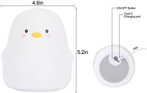 ZKLiLi Cat Night Light for Kids,Cute Night Lamp for Nursery,Squishy Silicone Touch Lights Portable, Gift for Birthday and Christmas for Kids Baby Children (Battery Cat)