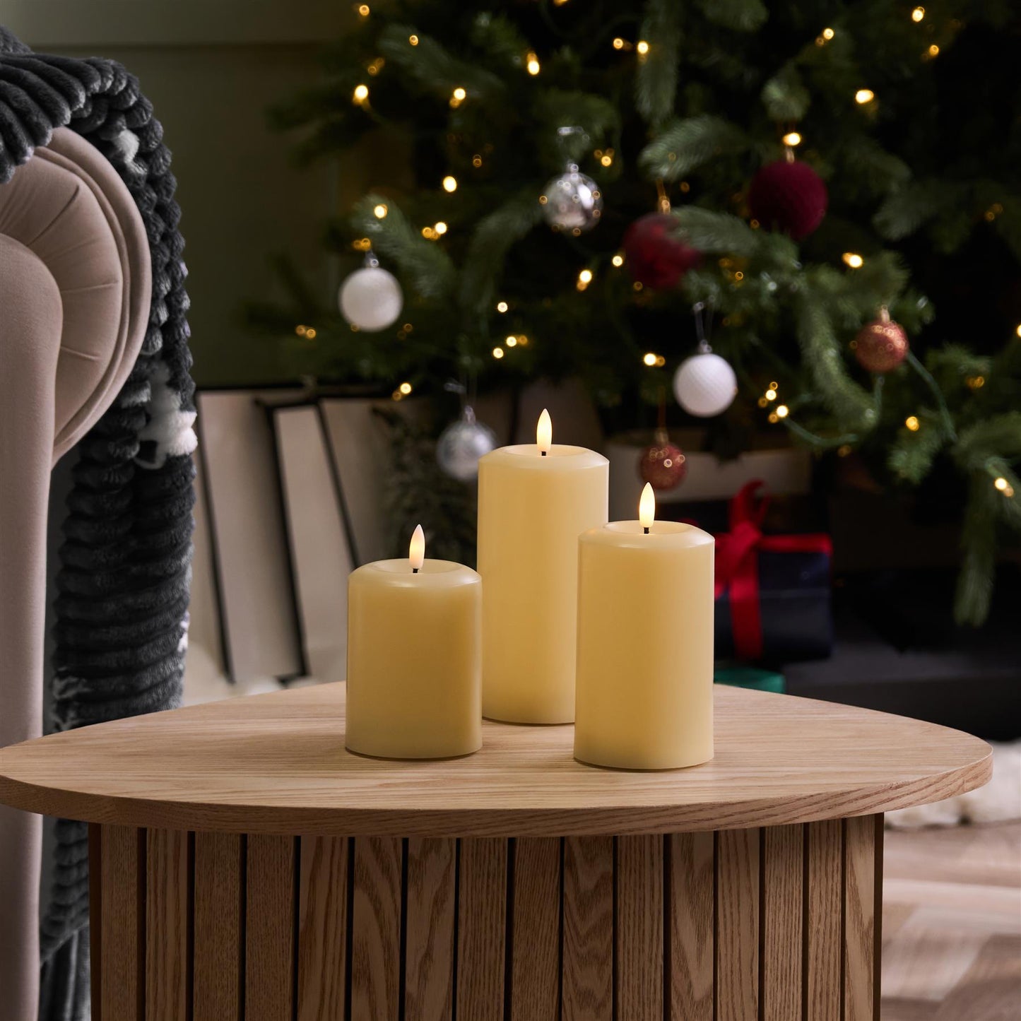 OHS Flameless LED Candle Set Realistic Candle Decorative Lights Party Home