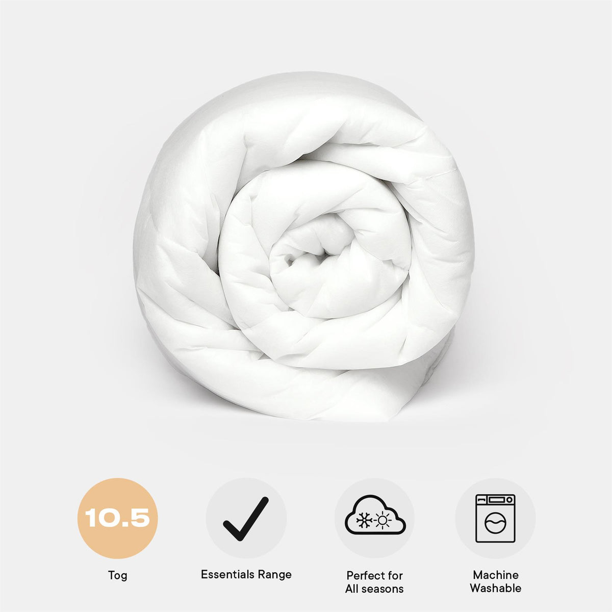 OHS Duvet Quilt/Pillows 4.5 10.5 13.5 15 Tog Single Double King Superking