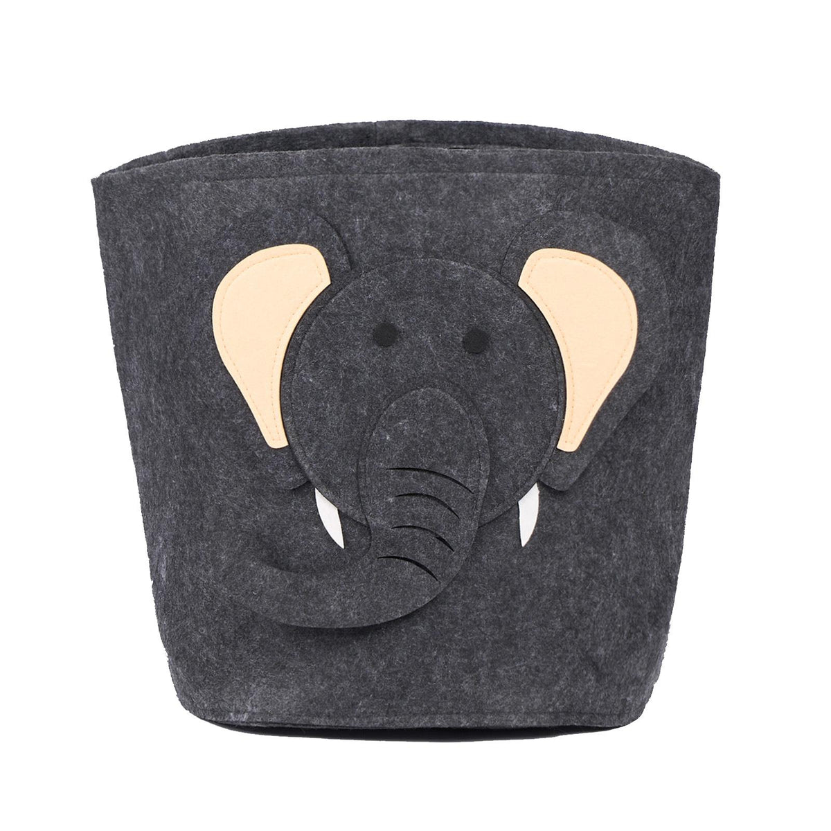 Storage Basket Toy Clothes Felt Shoe Kids Organiser Animal Space Saving Hamper