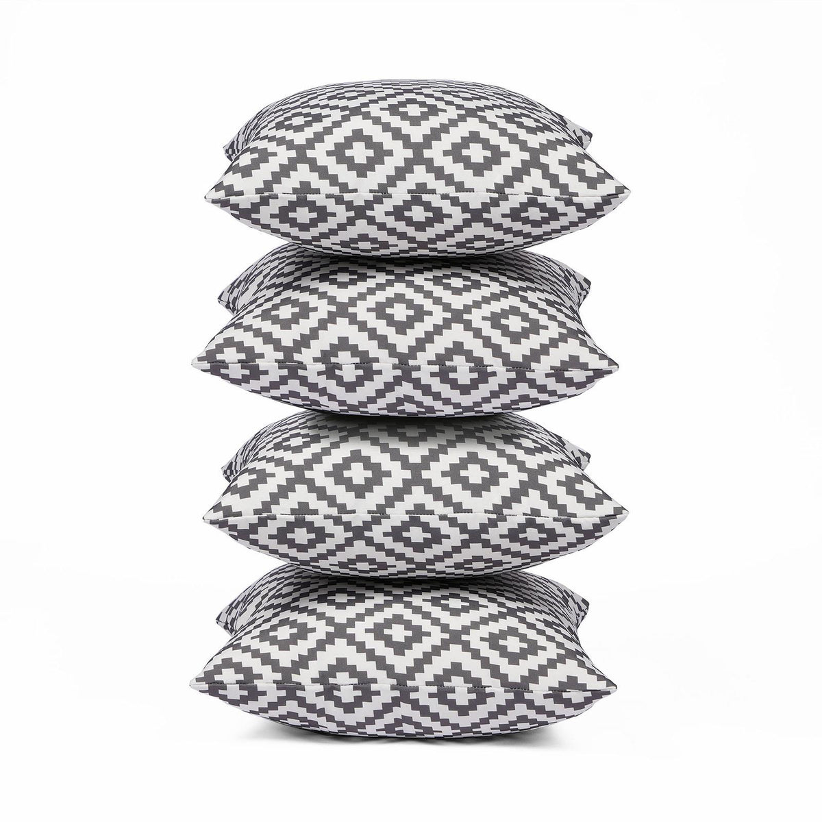 OHS Print Outdoor Cushion Covers Garden Water Resistant Filled Inserts Seat Set
