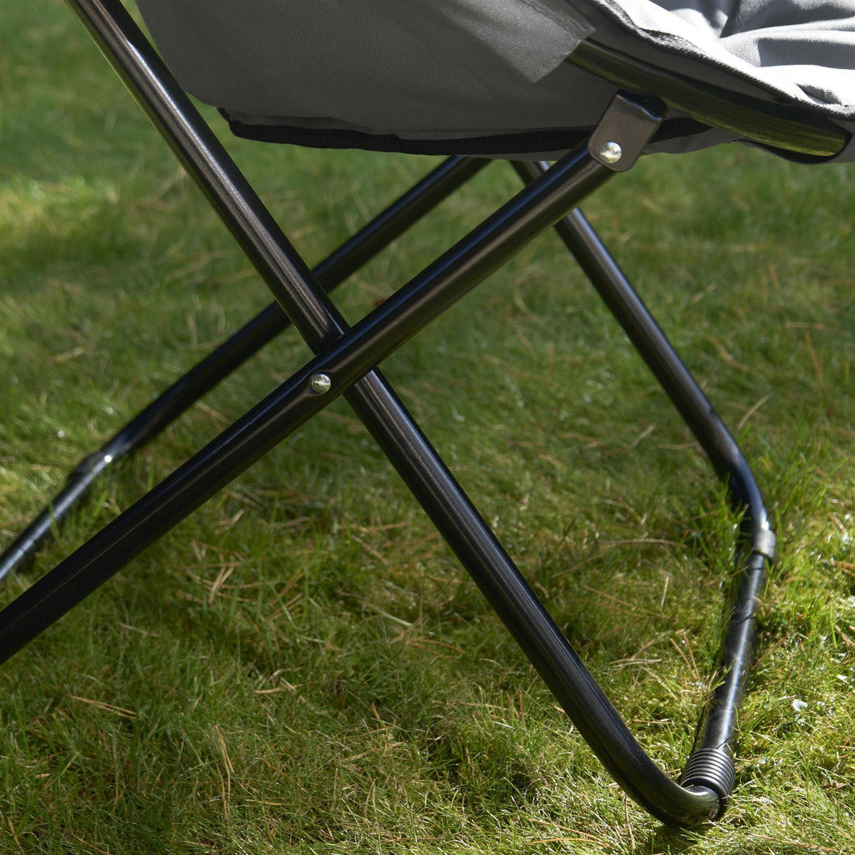 OHS Moon Camping Chair Round Folding Outdoor Garden Portable Seat