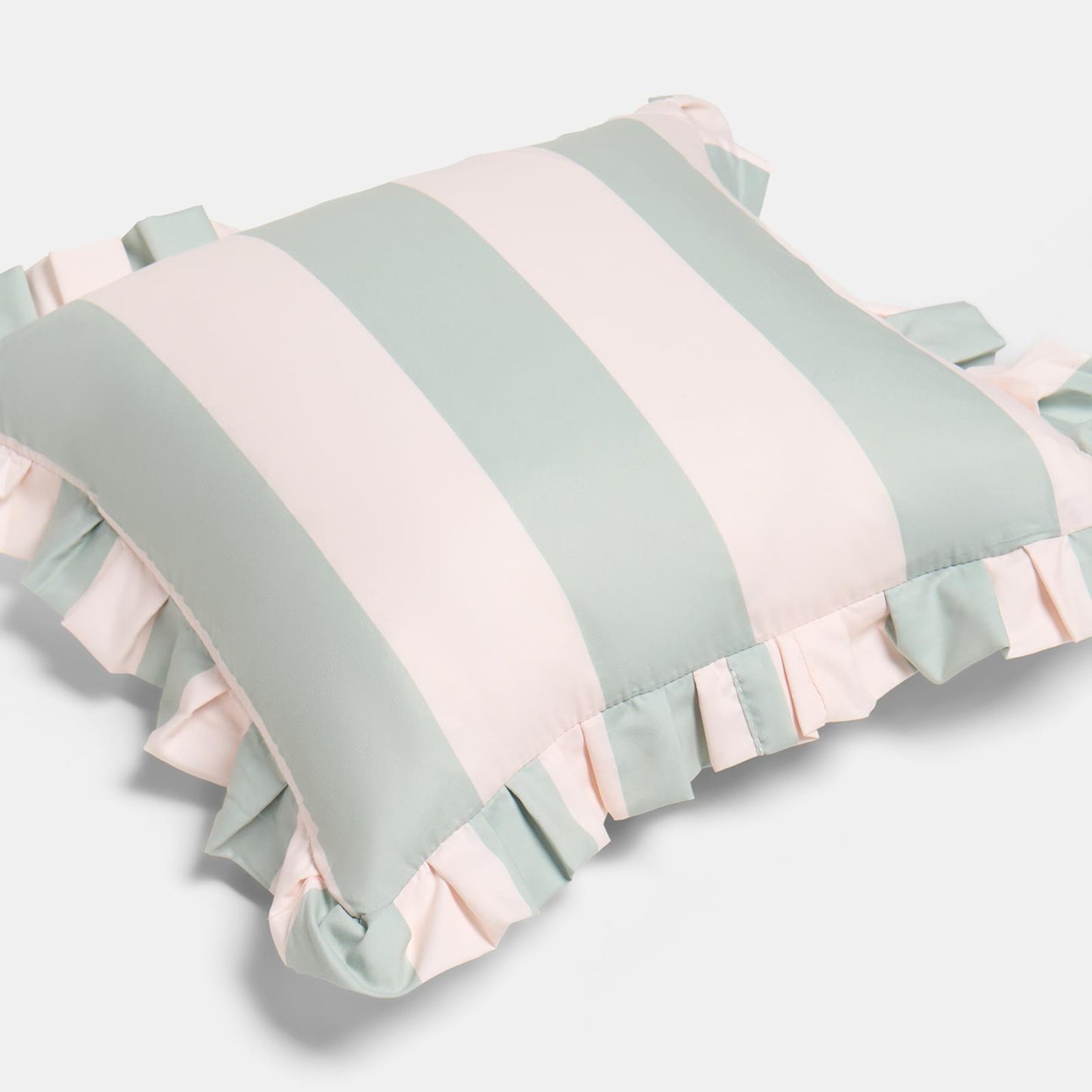OHS Stripe Garden Cushion Covers 2 Pack Water Resistant Outdoor Indoor