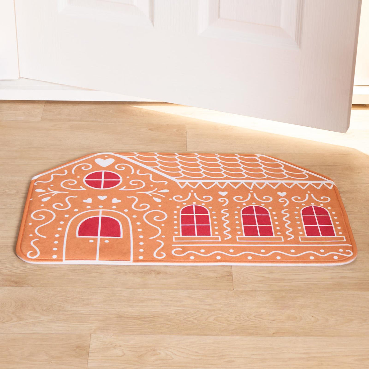 OHS Print Doormat Runner Xmas Festive Decorative Hallway Rug Kitchen Floor Mat