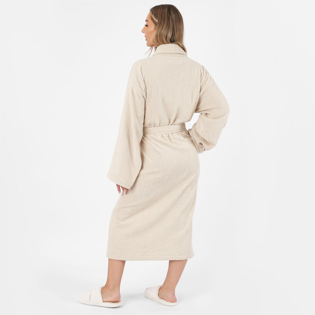 Brentfords Luxury 100% Cotton Bath Robe Terry Towel Soft Dressing Gown Unisex