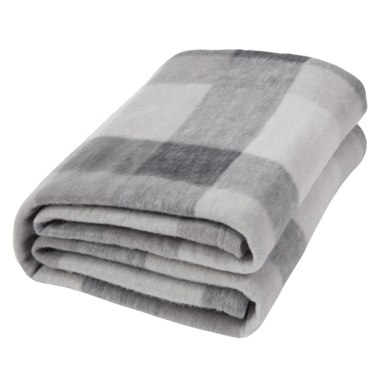 OHS Tartan Blanket Throw Fleece Large Polar Check Warm Soft Bed