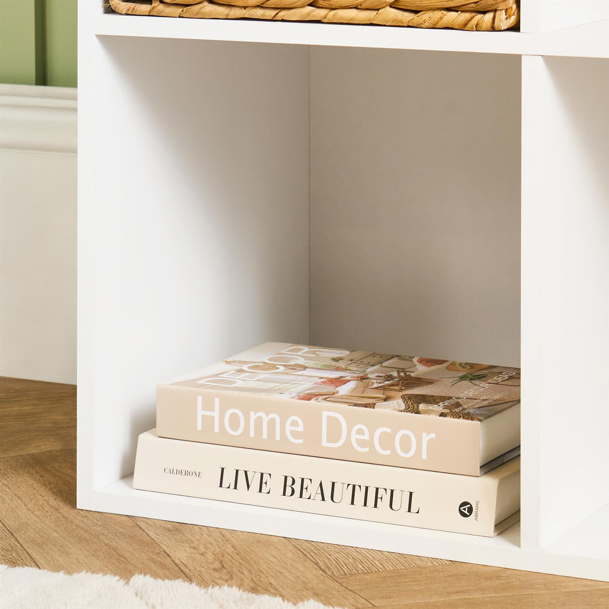 OHS Oslo Cube Storage Wood Effect Bookcase Freestanding Open Shelf Unit